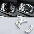 For Bmw X1 X3 X5 X6 1/2/3/4/5/6/7 Series Car Multimedia Button Cover Knob F V1H3
