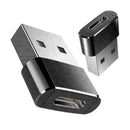 USB Female to Type C Male Adapter Converter Micro-B USB-C to fashion Connec D5P6