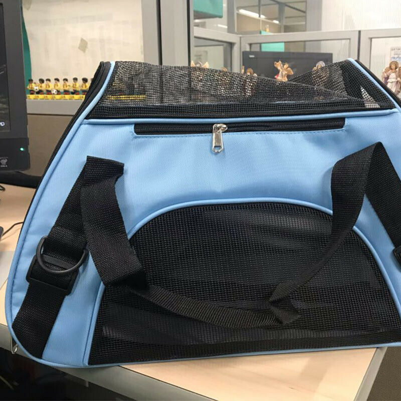 Portable Travel Pet Carrier For Cat Dog Backpack Carrying Handbag Small Dog P6N9