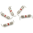 5Pcs 8A 250V 5*20mm ceramic body time-lag axial lead fuse  Z