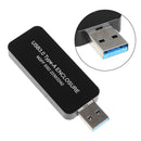 Lovoski USB 3.0 to 2230/2242 NGFF M.2 SSD Enclosure Hard Drive Case Black
