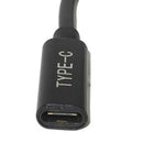 Type-C Female To 7406HP Straight Head With PD Chip Interface Laptop Adapter