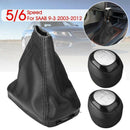 6 Speed Car Manual Shift Knob Knob Shift Lever Guard For Saab 9-3 2003-2012 V6G3