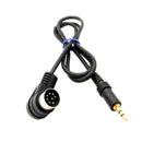 New 3.5mm Mini Jack AUX  M-BUS Audio Input Adapter Cable