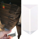 Optical Glass Triple Triangular Prism Physics Refractor Light Spectrum New