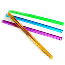 1pc Creative Three Edged Ruler Triangular Scale Clear Measuring Ruler Tools 3C