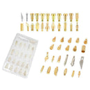 22PCS Wood Burning Tools Kit Craft Soldering Set Pyrography Pen Art Tips Br U1O3