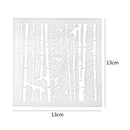 Bamboo Plastic Cake Stencils Template Buttercream Spray Mold Mould DIY Tool