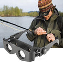 Portable Glasses Style Magnifier Telescope Binoculars For Fishing Hiking Sport}T