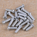 100Pcs Auto Car Mixed Door Trim Panel Clip Fastener Fixed Screw U Gasket Clip