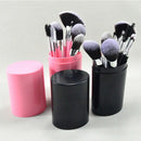Meinaiqi 12 Pcs/Set Makup Brushes Kits Professional Beauty Makeup Tools Fou T5U6