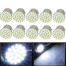10X 1156 BA15S 22 SMD 3014 Led Car Tail Turn Signal Lights White Lamps Bulb