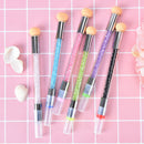 dual-ended 2 in 1 nail art stamper sponge head nail brush blooming UV gel  ou Gn