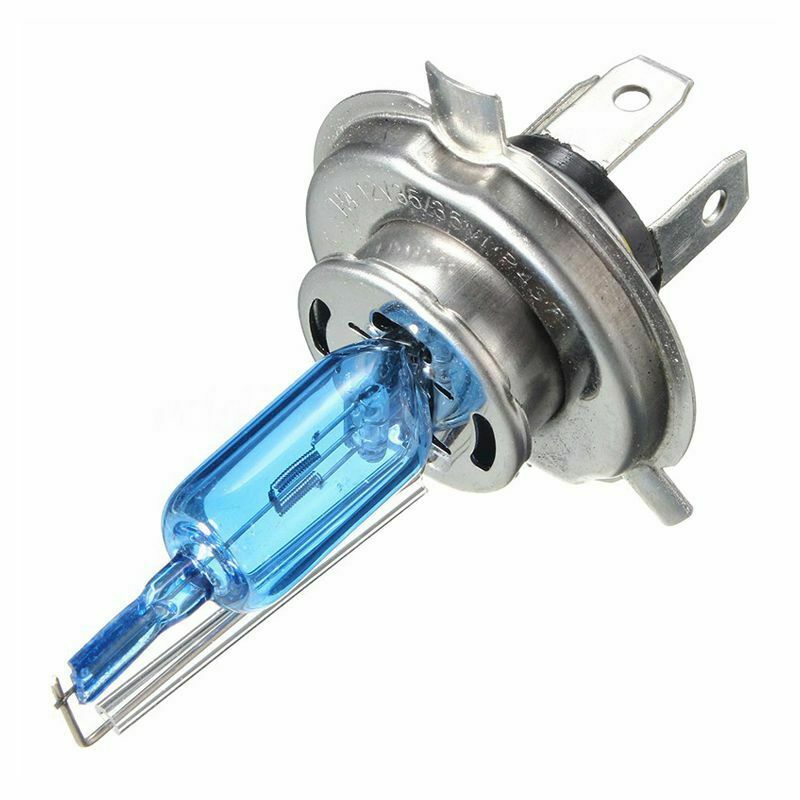H4 35W Xenon HID Headlight Halogen Light Bulb Lamp Hi/Lo Beam Super White 6