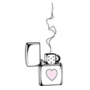 2 sets Waterproof Flower Tattoo Stickers New Teens Women Black And White Flower