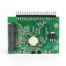 mSATA to 2.5" 44PIN IDE HDD SSD mSATA to PATA Converter Adapter Cards Case New