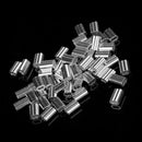 Wire Rope Aluminium Sleeve 1/16 inch Wire Rope Aluminum Sleeves Clip Fittin X3E8