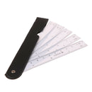 Fan Shape Architects Scale Ruler For Graphics Design Multi Ratio Measure Tool TE