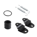 Durable Exhaust Muffler Bracket with Cylinder Spring&Washer for Yamaha 87-06