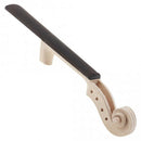 4/4 Size Maple Violin Neck Ebony Fingerboard Violin DIY Kit with Hand Carve
