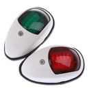 2X LED Navigation Light Signal Warning Lamp Signal Lamp For Marine Boat YacSEAU
