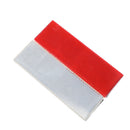 1PC red warning reflective safety plate reflector stickers for car truck OZ