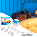 8pcs/box Silicone Anti Snore Apnea Nose Clip Stop Snoring Device Sleeping Aid