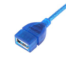 USB2.0 Extension Cable Male-Female Data Transfer Cable for Laptop(1.5m)