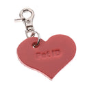 Premium Heart Shaped Pet Aluminum ID Tags Keychain - Dogs Cats Necklace Collar