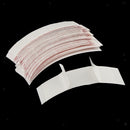 72 Pieces White Liner C Contour Double Sided Super Tape for Skin Weft Hair