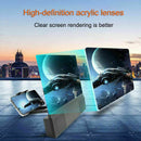 Mobile Phone HD Projection Bracket 12" Screen Magnifier Amplifier Speaker M3U9