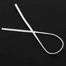 130pcs Cable Organizer Binding Packaging Wire Twist Ties White 150x2.2mm