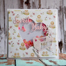 Baby bed Metal Cutting Dies For Scrapbooking Paper Craft Baby Shower Decor M&O