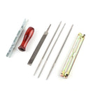 Chain Saw Sharpening Kit Chainsaw File Tool Chainsaw Sharpener File Guide B