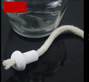 1M Long Cotton Wick Burner For Oil Kerosene Alcohol Lamp Torch Wine Bottle MO