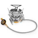 Outdoor Mini Gas Stove Camping Folding Windproof Split Stove Portable Gas B Z8P6