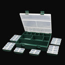 7 In 1 Complete Fishing Tackle Box 4 Compartments / 6 Compartments / 8 Comp