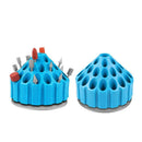 Electric Grinding Drill Bit Storage Box Multi-holes Case Stand Organizer