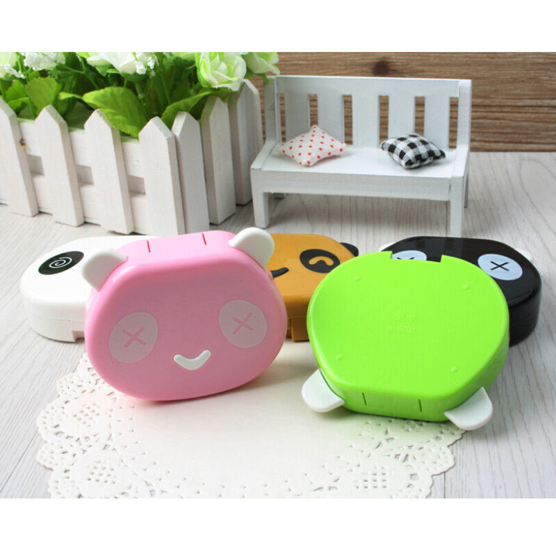 Travel Portable Panda Design Contact Lens Case Storage Box Holder Container  Bj