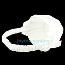 White Satin Romantic Flower Girl Basket Wedding Ceremony Accessory Party Decor