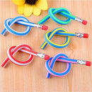 School supplies for children soft and flexible, curved pencil 10 pieces - r U4R4
