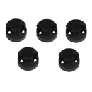 5pcs Acoustic Rubber Violin Mute Fiddle Silencer For Violin Sourdine Tools
