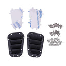 1Set TRX4 Black Plastic Intake Grille Cover for 1/10 RC Crawler Traxxas TR A