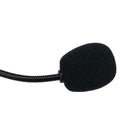 10pcs 25mm Soft Elastic Sponge Microphone Head Cover for Headset Sleeve Mic A