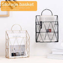 Magazine Holder Hanging Wall Mounted Newspaper Periodical Book Document Fil T6X4