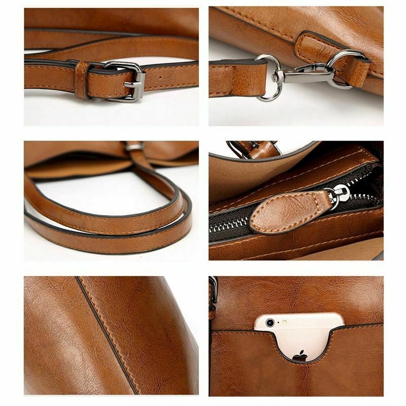 Women Handbags Tote Shoulder Bags for Women Large PU Leather Top Handle Sat K9H7