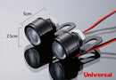 1pcs Handlebar Spotlight LED Motorcycle Headlight Daytime Light Driving Fog Lamp