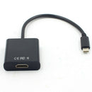 Type C USB Cable 3.1 Male To HDMI Female 1080P Adapter for Macbook Chromebo