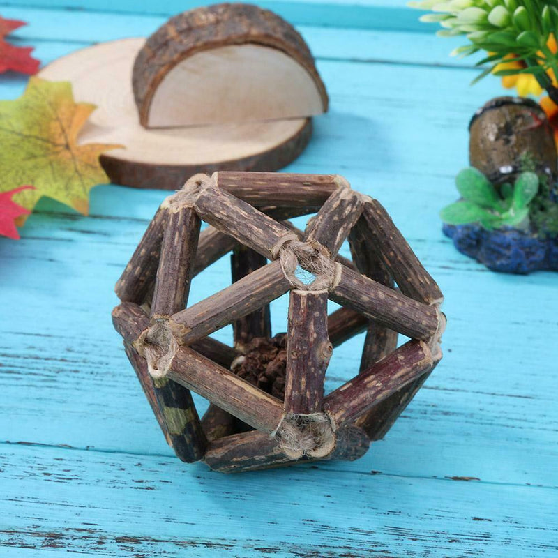 Cat Natural Silvervine Ball Kitten Cleaning Teeth Molar Toothpaste Toys