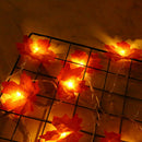 Maple Leaves LED String Light Battery Operated Autumn Garden Decoration LightiTO